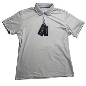 Galvin Green Miller Golf Polo Shirt Mens XL Grey White Ventil8 Plus NEW